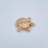 Herraje Herradura Caballo 2.1gr / 1.7cm / Oro 18K &