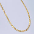 Flat Mariner Chain 4.55gr / 60cm / 18K Yellow Gold +3 $