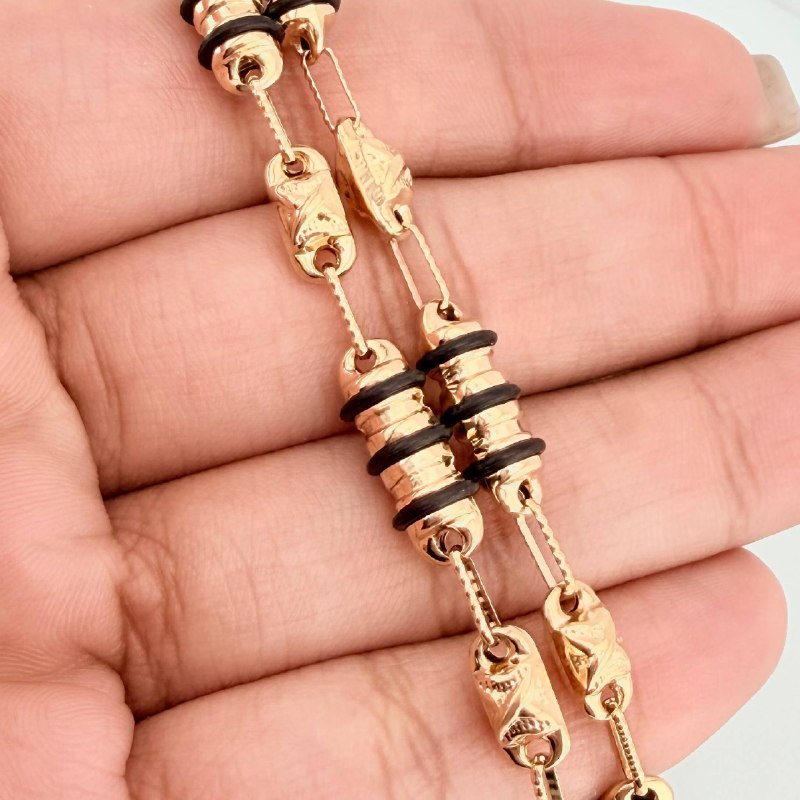 Rustic Bracelet X 5.5 g / 7 3/4 in / 4.8 mm 18K Rose Gold
