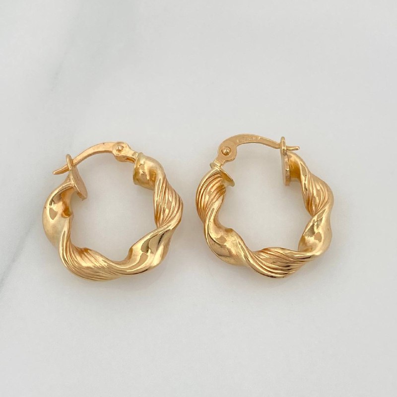 Candongas Valen 2gr / 3/4 in / Oro Amarillo 18K &
