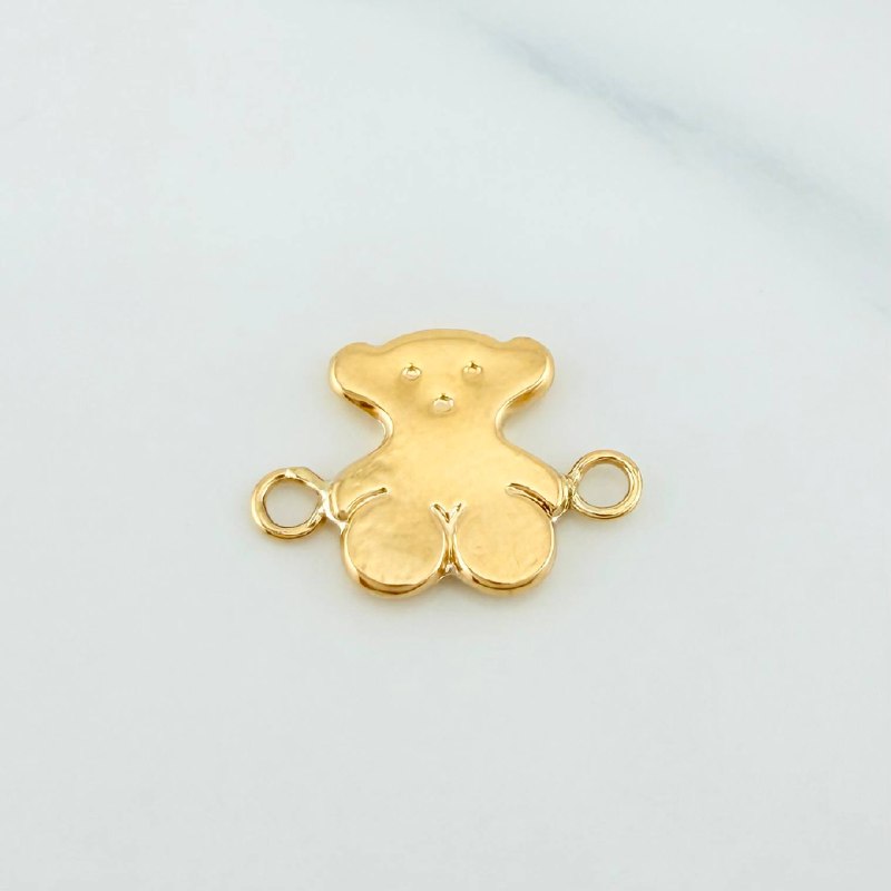 Charm Bear 0.55 g / 3/4 in Yellow Gold 18K