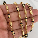 Cadena Rustica Corona 15.15 g / 24 1/2 in / 4.6 mm Oro Amarillo 18K