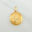Pendant Virgen Del Carmen 2.2 g / 1 1/4 in Yellow Gold 18K