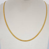 Sedusa Chain 2.35gr / 19.7in / 18K Gold +3 $