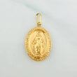 Pendant Miraculous Virgin 1.65 g / 1 1/4 in 18K Yellow Gold