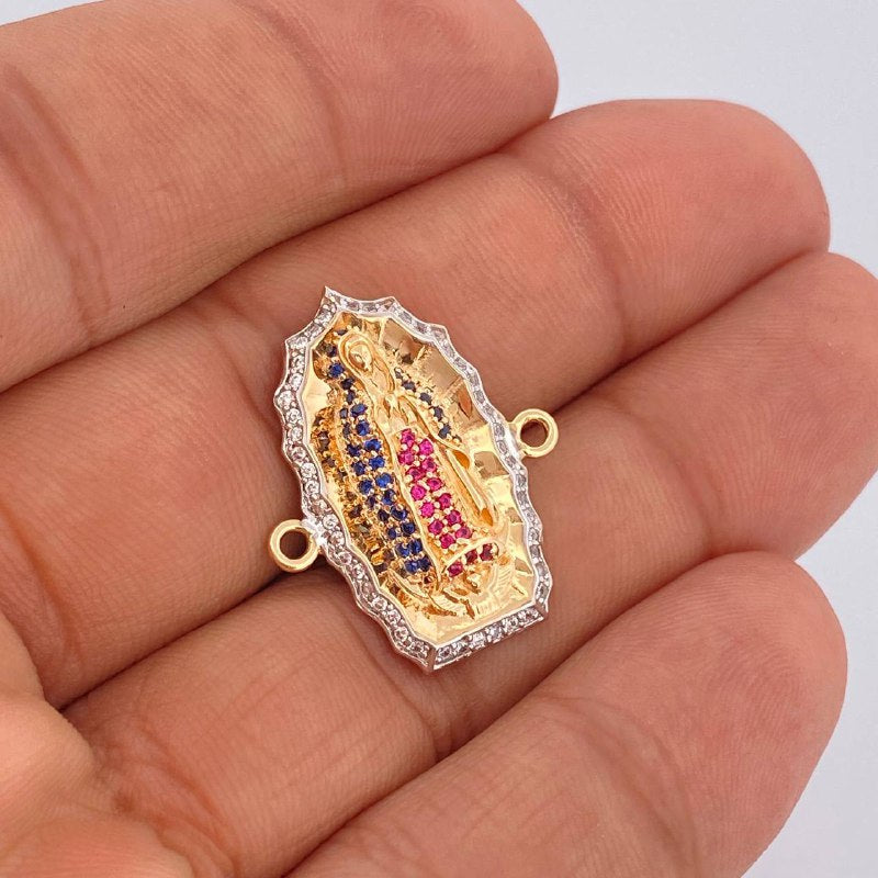 Charm Virgin Guadalupe 4.35gr / 1.0in / 18K Gold +0$