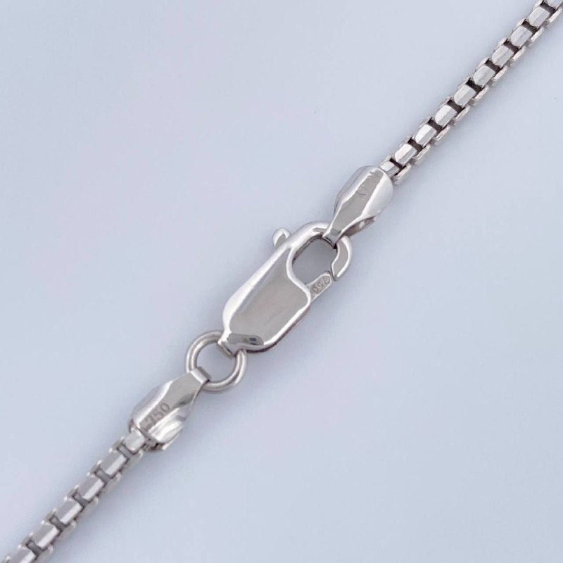 Cadena Veneciana 14.35gr / 23 3/4 in / Oro Blanco +3 18K &