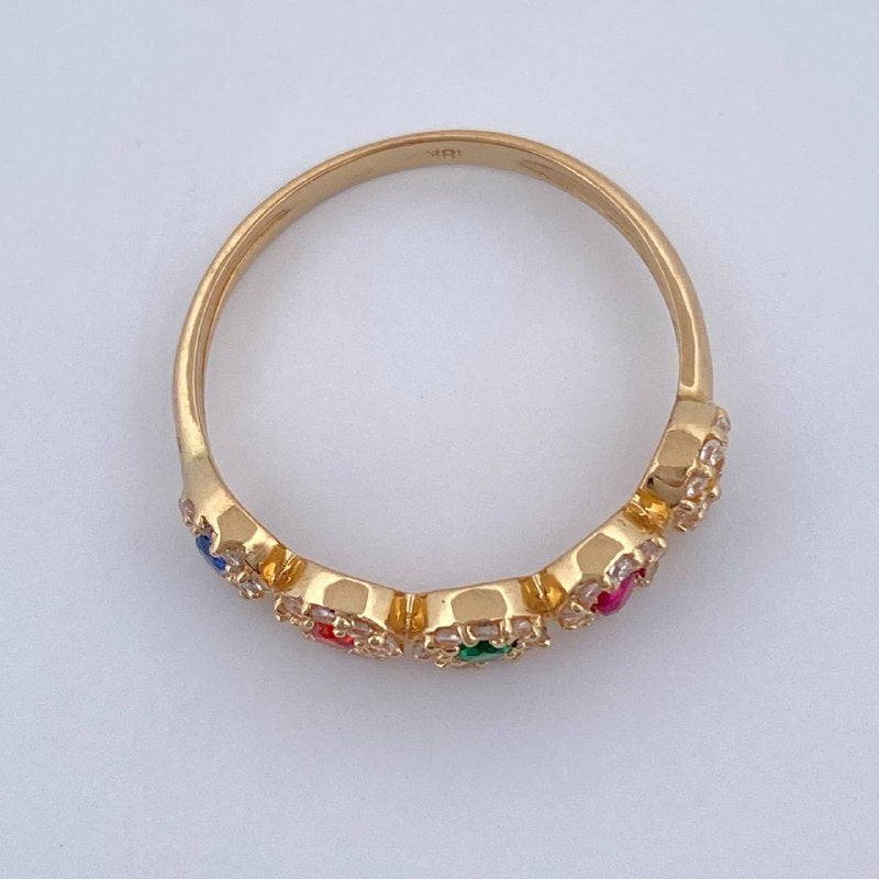 Thick Cuban Link Ring 2gr / Size 6 1/2 / 18K Gold