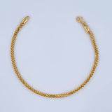 Franco Bracelet 3.6gr / 7.9in / +3 18K Gold &