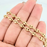 Anklet Gc 4.9 g / 11 1/4 in / 4 mm Yellow Gold 18K
