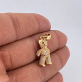 Articulated Bear Pendant 4.5gr / 3cm / 18K Gold &