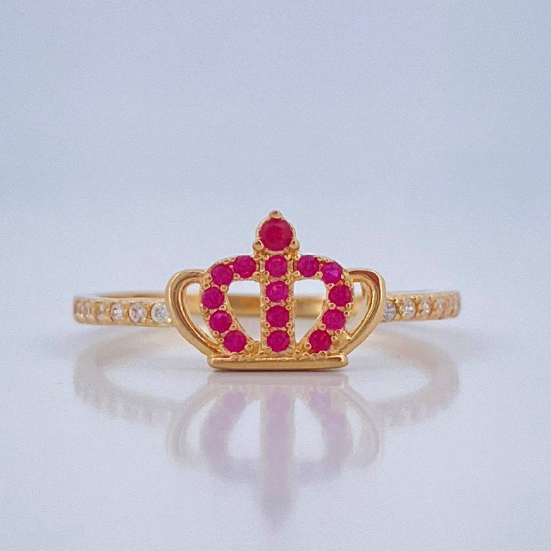 Anillo Tiara 1.5gr / T8 / Oro Amarillo 18K $