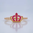 Anillo Tiara 1.5gr / T8 / Oro Amarillo 18K $