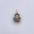 Articulated Bear Pendant 2.6gr / 2cm / 18K Gold &