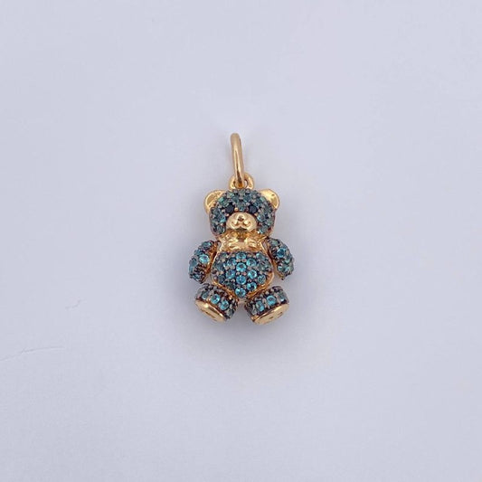 Articulated Bear Pendant 2.6gr / 2cm / 18K Gold &