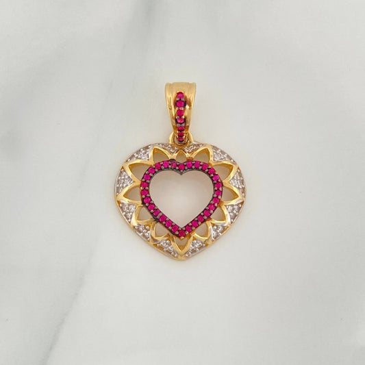 Dije Corazon 3.7 g / 1 in Tres Oros 18K