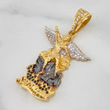 Pendant San Miguel 8.2 g / 1 1/2 in Three Golds 18K