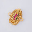 Herraje Virgen de Guadalupe 2.25g / 3/4 in Oro Amarillo 18K