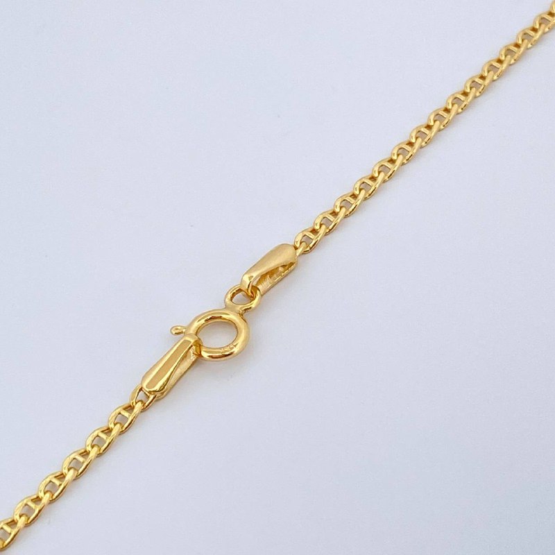 Cadena Escalera 2.6gr / 60cm / Oro Amarillo +3 18K $