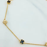 Clover Bracelet Classic Link 2.6 g / 8 1/4 in / 4.8 mm Yellow Gold 18K