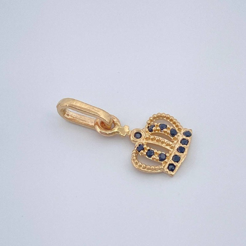 Pendant Crown 0.8gr / 3/4 in / 18K Gold