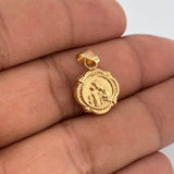 Dije Virgen Del Carmen 1.05gr / 1 in / Oro Amarillo 18K &