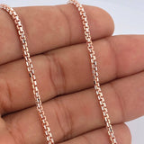 Cadena Veneciana 17.7gr / 23 3/4 in / Dos Oros Blanco Rosa +3 18K %