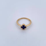 Anillo Trebol 2.25gr / T7 1/4 / Oro 18K &