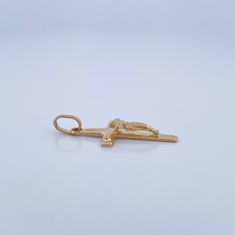 Pendant Christ Cross 1.35gr / 3cm / 18K Gold &