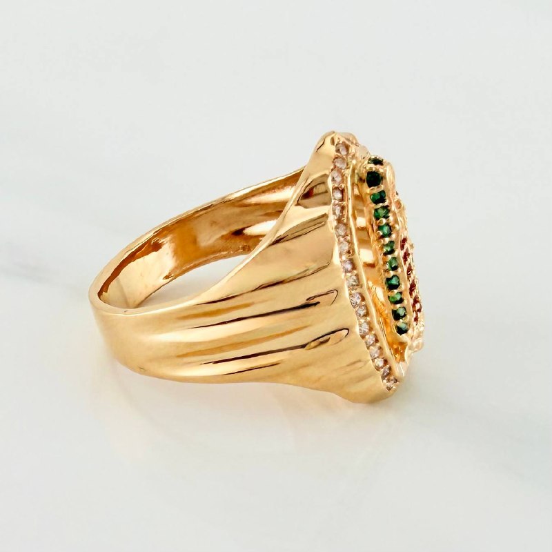 Anillo Virgen De Guadalupe 7.25 g / T9 1/4 Oro Amarillo 18K