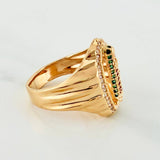 Anillo Virgen De Guadalupe 7.25 g / T9 1/4 Oro Amarillo 18K