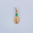 Dije Virgen Del Carmen 0.45gr / 3/4 in / Oro Amarillo 18K &