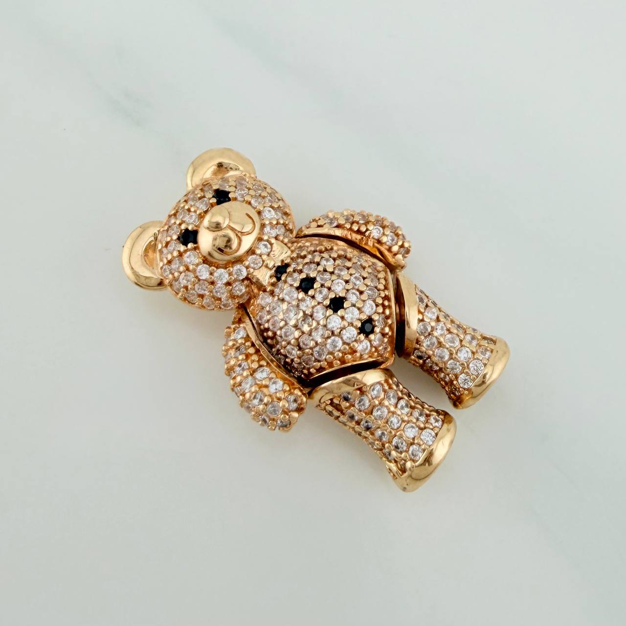 Dije Oso Articulado 7.1gr / 1 in / Oro Amarillo 18K %