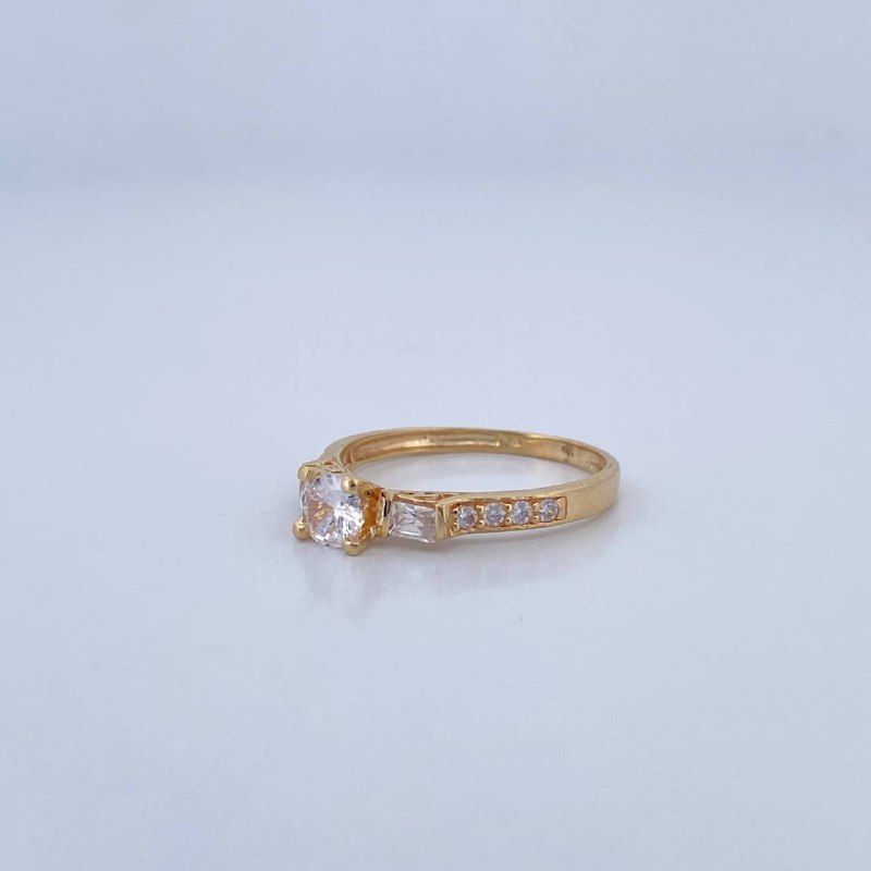 Anillo Churumbela Trio 2.1gr / T6 1/2 / Oro 18K &
