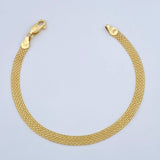 China Bracelet 3.2gr / 7 1/4 in / 14K Gold +1 Italy $