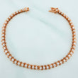 Pulso Tennis 10.45 g / 7 1/2 in / 4.3 mm Oro Rosa 18K