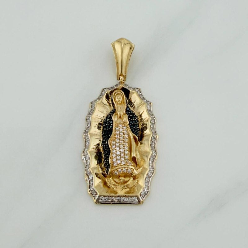 Dije Virgen Guadalupe 15.35 g / 2 in Tres Oros 18K