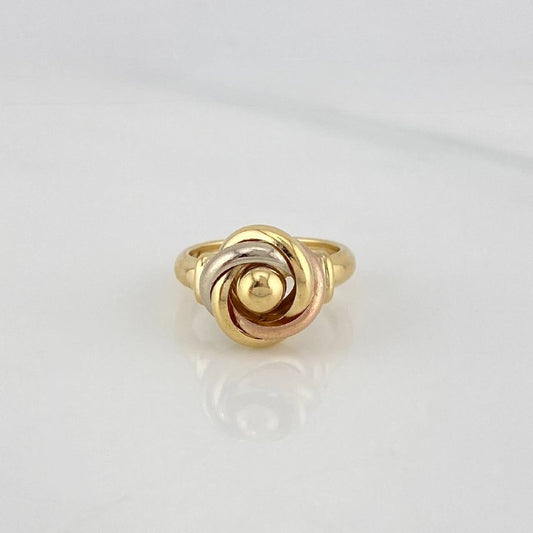 Helix Ring 3.9 g / T4 1/2 Three Golds 18K