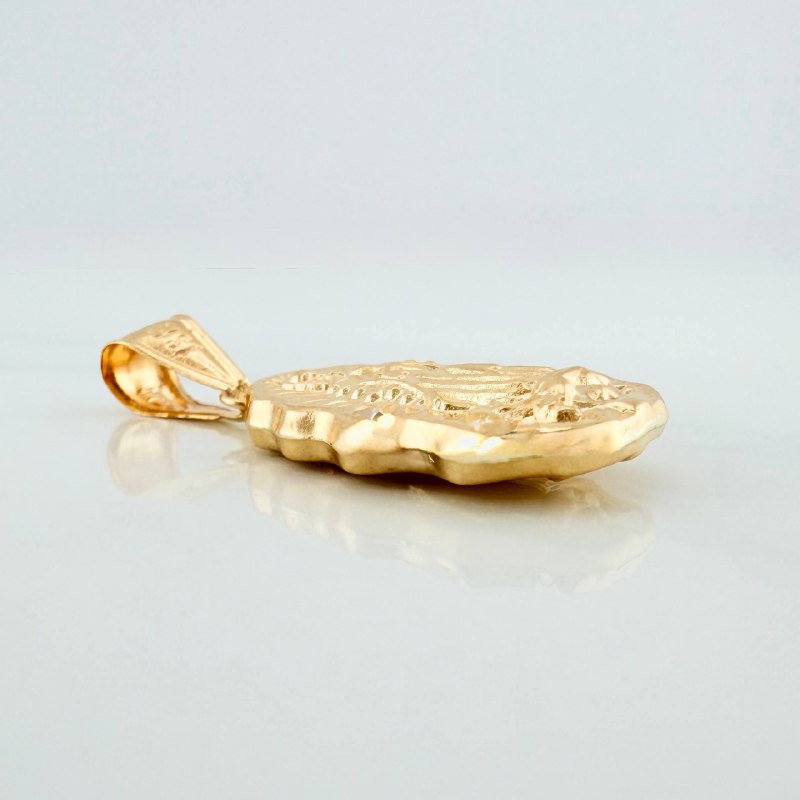 Dije Virgen De Guadalupe 1.75 g / 1 1/4 in Oro Amarillo 18K
