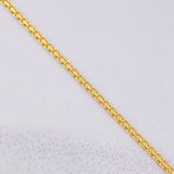 Pulso Chino 1.2g / 7 in / 1.5mm Oro Amarillo 18K
