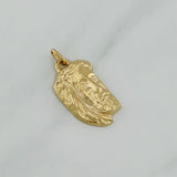 Dije Rostro Cristo 2.4 g / 1 1/4 in Oro Amarillo 18K