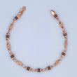 Rustic Barrel Bracelet 4.3gr / 8.3in / 18K Gold &