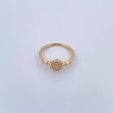 Anillo Copo De Nieve 1.55gr / T4 3/4 / Oro 18K &
