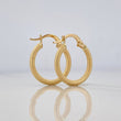 Candongas Tefi 1.2 g / 3/4 in Oro Amarillo 18K