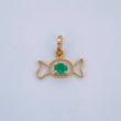 Pendant Candy Silhouette 0.5gr / 1/2 in / 18K Gold