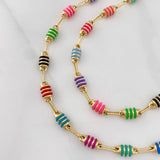 Rustic Barrel Chain 13.3 g / 25 in / 4.3 mm 18K Yellow Gold