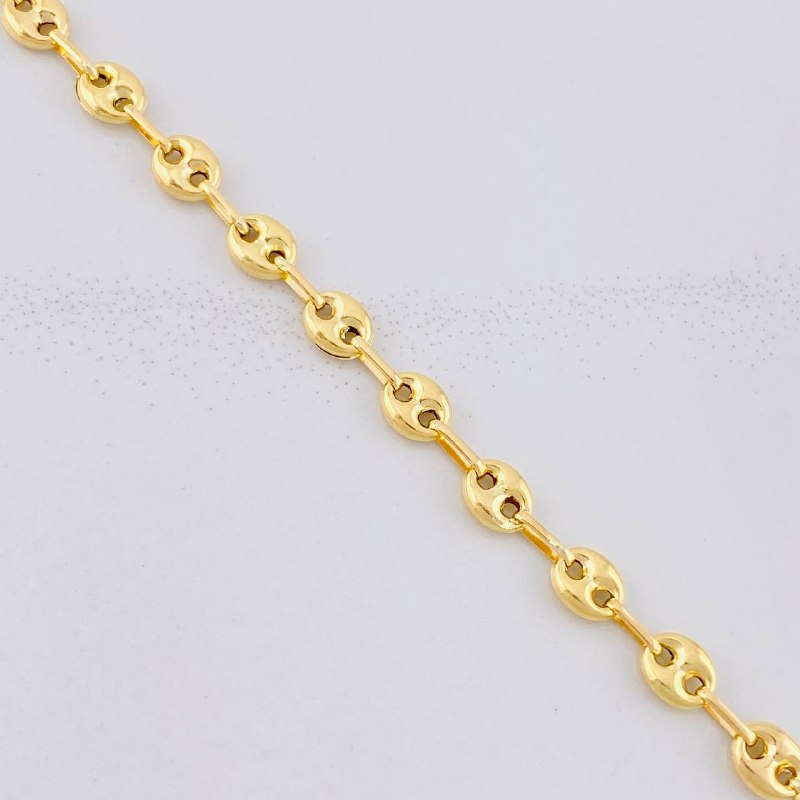 Bracelet GC 3.65g / 8 3/4 in / 4.9mm Yellow Gold 18K