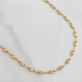 Rustic Paris Chain 10.45 g / 23 1/2 in / 3.5 mm 18K Yellow Gold
