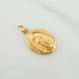 Pendant Virgin of Guadalupe 1 g / 1 in Yellow Gold 18K