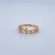 Princess Ring 1.55gr / Size 6 1/2 / 18K Gold &